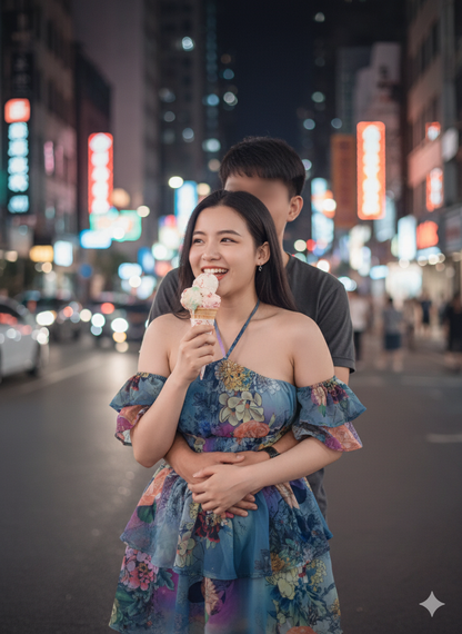 The Garden Bloom Layered Dress