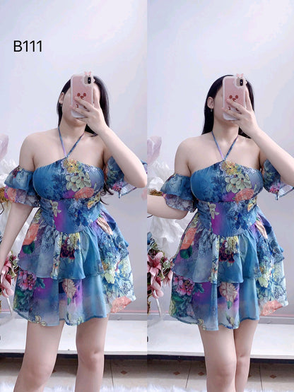 The Garden Bloom Layered Dress