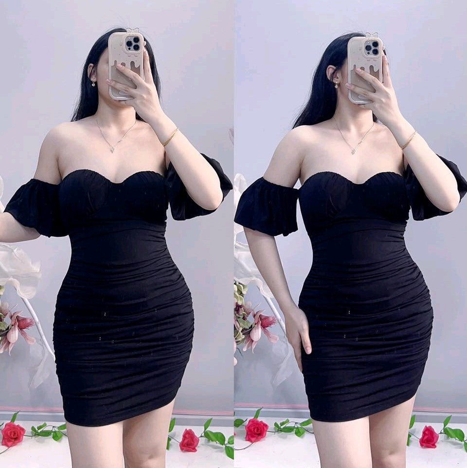 The Dreamy Off-Shoulder Bodycon Dress
