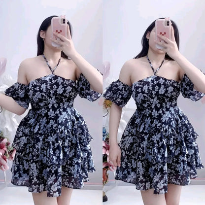 The Garden Bloom Layered Dress