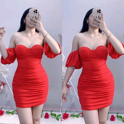 The Dreamy Off-Shoulder Bodycon Dress